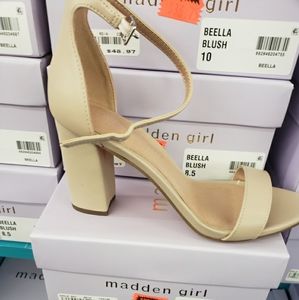 3in wide heel Madden girl heels